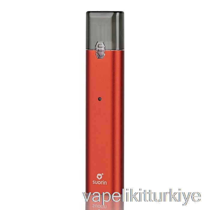 Vape Türkiye Suorin Ishare Tekli Taşınabilir Pod Kiti Metal Edition - Kırmızı